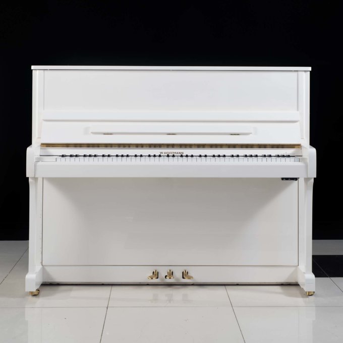 Пианино W. Hoffmann Vision V 120 (BU) белое, полированное