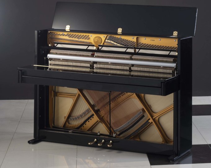 Пианино W. Hoffmann Vision Nova V 112 (BU) черное, полированное